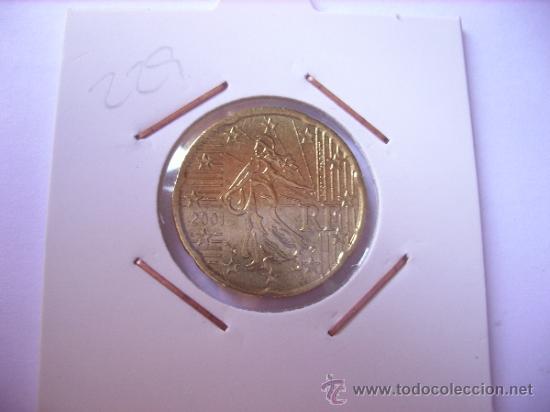 Euros: 229.- 20 CENTIMOS FRANCIA 2001 EBC - Foto 1