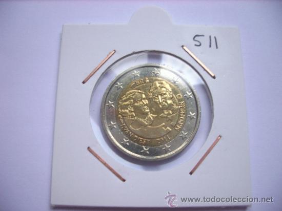 Euros: 511.- 2 EUROS CONMEMORATIVOS BELGICA 2011 EBC