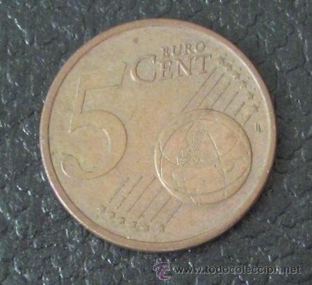 Euros: IRLANDA 5 C&Eacute;NTIMOS DE EURO 2002 - Foto 2