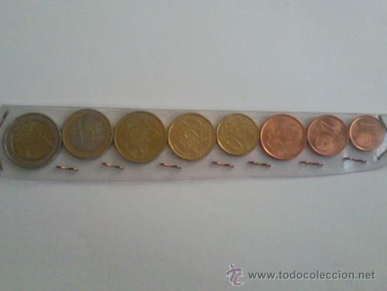 Euros: COLECCION MONEDAS A&Ntilde;O 2001, 8 VALORES, SIN CIRCULAR