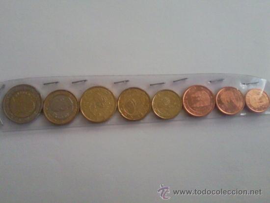 Euros: COLECCION MONEDAS A&Ntilde;O 2004, 8 VALORES, SIN CIRCULAR