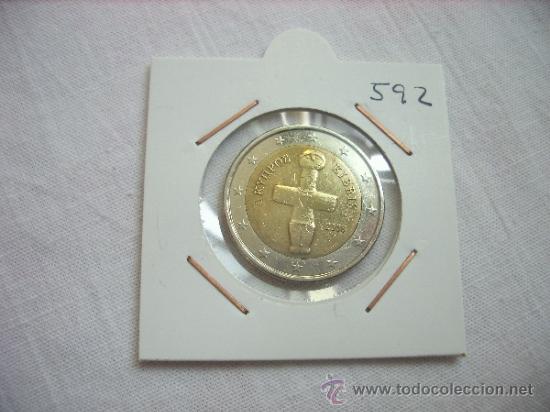 Euros: 592.- 2 EUROS CHIPRE 2008 NORMAL EBC - Foto 1