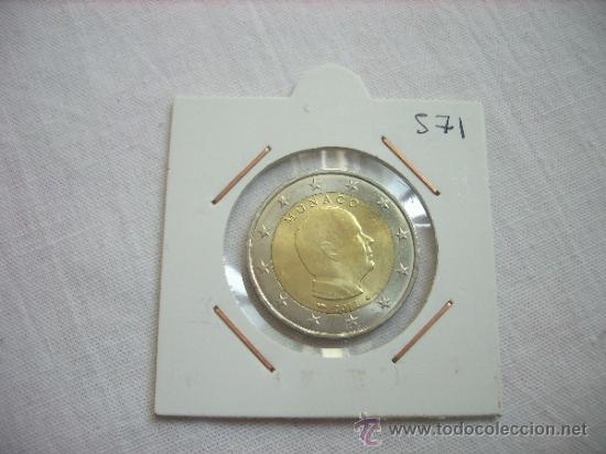 Euros: 571.- 2 EUROS MONACO 2011 NORMAL SC