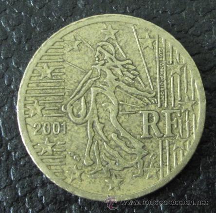 Euros: FRANCIA 50 C&Eacute;NTIMOS DE EURO 2001 - Foto 1