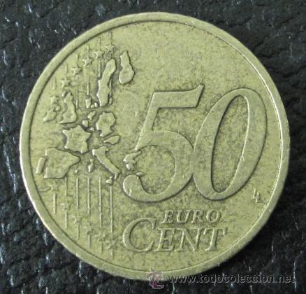 Euros: FRANCIA 50 C&Eacute;NTIMOS DE EURO 2001 - Foto 2