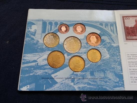 Euros: CARTERA OFICIAL LUXEMBURGO 2003 - Foto 2
