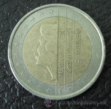 Euros: PAISES BAJOS 2 EUROS 2001