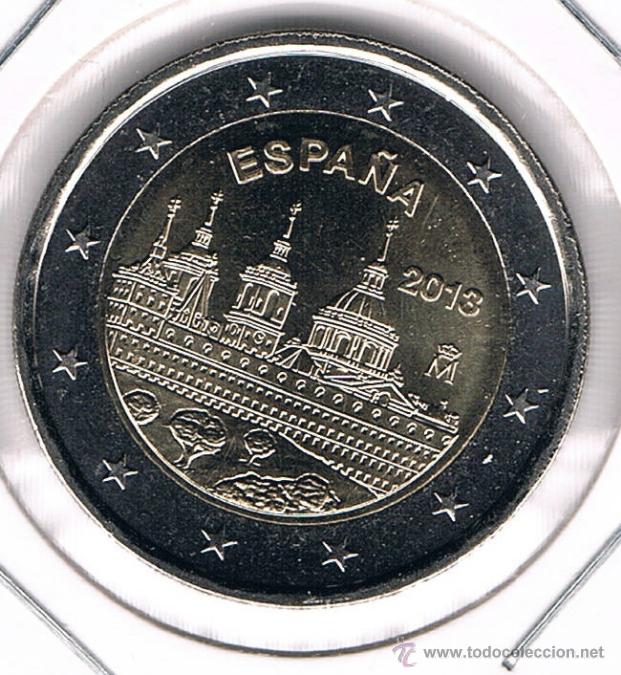 Euros: Moneda conmemorativa 2 &euro; Espa&ntilde;a 2013 - Foto 1