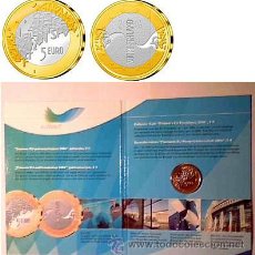 Euros: CARTERA FINLANDIA 5 EUROS 2006 PRESIDENCIA U.E. Lote 53805495