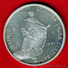 Euros: MONEDA 5 ECU , ECUS 1992 , PLATA , SUELTA SIN CAJA , ORIGINAL , F3. Lote 43184824