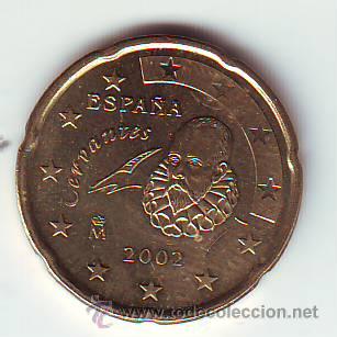 Euros: 20 CENTIMOS ESPA&Ntilde;A 2002. - Foto 1