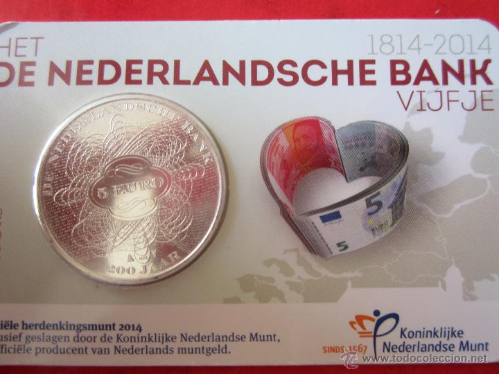 Euros: 5 euros de Holanda 2014 - Foto 1