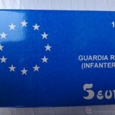 Euros: MONEDA PLATA 5 EURO EUROS , 1998 , GUARDIA REAL INFANTERIA , CAJA Y GARANTIA , OFICIAL , ORIGINAL ,H. Lote 49465933