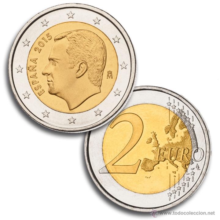 Euros: Espa&ntilde;a. 2 Euro 2015. Sin circular. - Foto 1