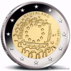 Euros: HOLANDA 2015. MONEDA DE 2 EUROS COMUN DE HOMENAJE A LA BANDERA