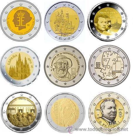 Euros: TODAS LAS COMMEMORATIVAS 2012.......2&euro;