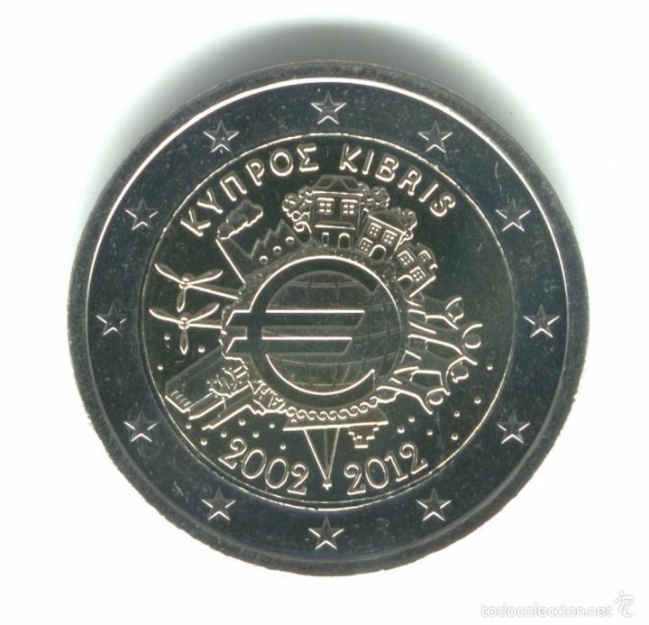 Euros: 2 euros Chipre 2012 DAE - Foto 1