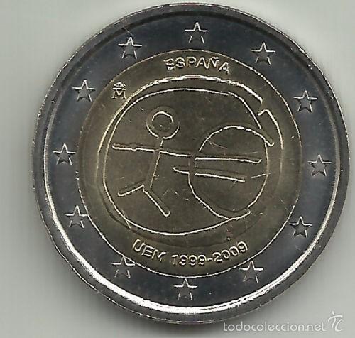 Euros: 2 euros Espa&ntilde;a 2009 EMU - Foto 1