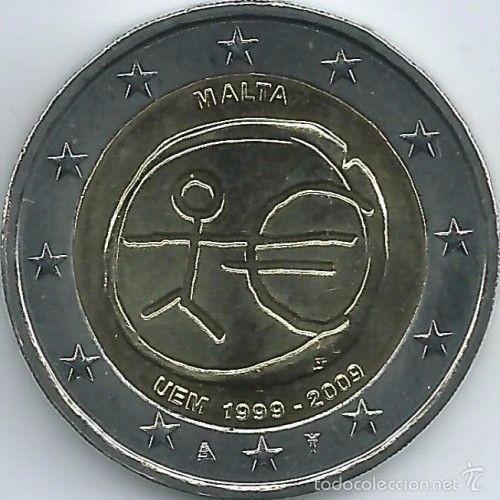 Euros: 2 euros Malta 2009 EMU - Foto 1