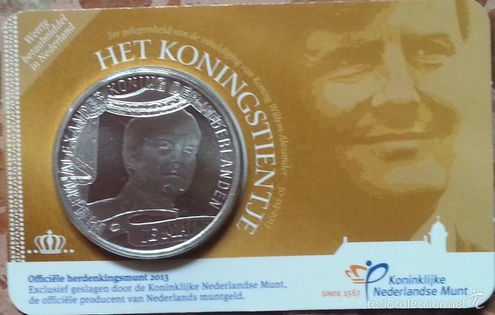 Euros: COIN CARD 10 EUROS 2013 - CEREMONIA REY GUILLERMO. SC. ENVIO CERTIFICADO