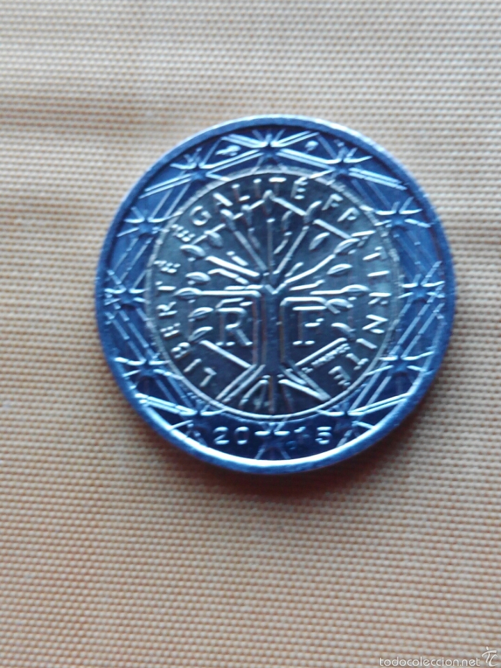 Euros: MONEDA FRANCIA 2 EURO 2015 - Foto 1