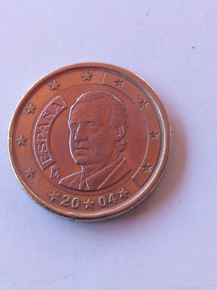 Euros: MONEDA ESPA&Ntilde;A 1 EURO 2004.EBC - Foto 1