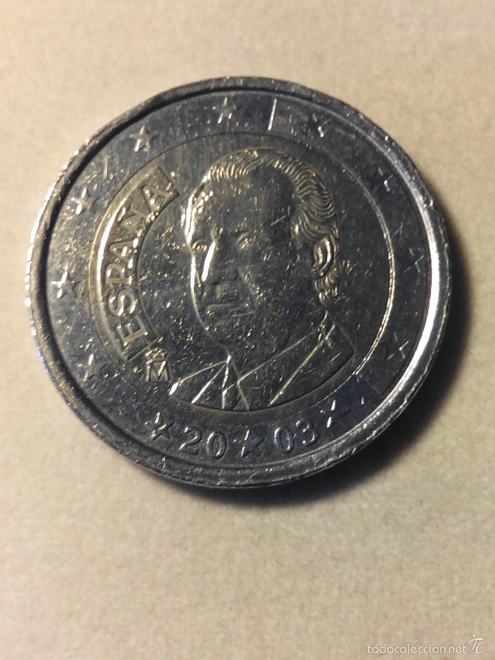 Euros: MONEDA ESPA&Ntilde;A 2 EURO A&Ntilde;O 2003 - Foto 1