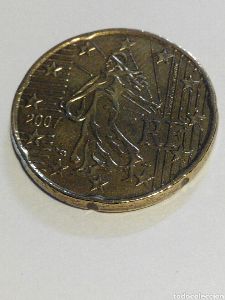 Euros: MONEDA FRANCIA 20 CENTIMOS EURO 2007 - Foto 1