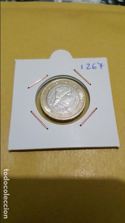 Euros: 1267 .- MONEDA DE 1 EURO LETONIA 2014 - Foto 1