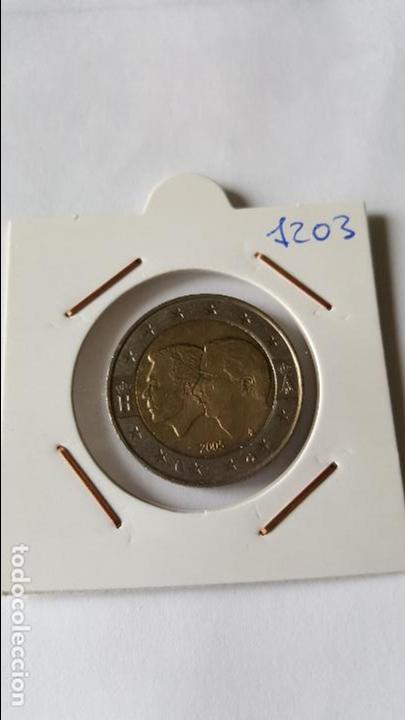 Euros: 1203 .- MONEDA DE 2 EUROS CONMEMORATIVA BELGICA 2005