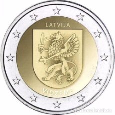 Euros: 2 EUROS CONMEMORATIVA LETONIA 2016 VIDZEME SC. Lote 401345174
