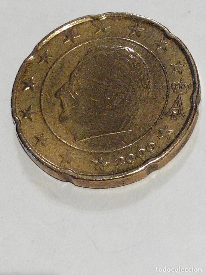 Euros: BELGICA 20 CENTIMO EURO A&Ntilde;O 2000 - Foto 1
