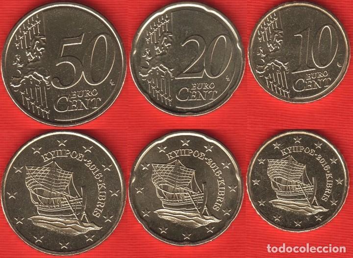 Euros: 2016 CHIPRE 10+20+50 CTS - Foto 1