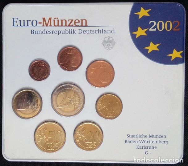 Euros: ALEMANIA CARTERA EURO 2002, (G) KARLSRUHE.