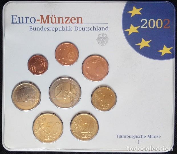 Euros: ALEMANIA CARTERA EURO 2002, (J) AMBURGO.
