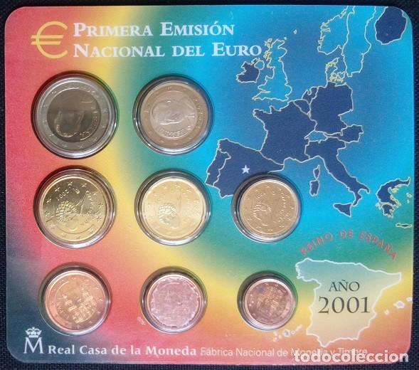 Euros: ESPA&Ntilde;A CARTERA EURO 2001 NUEVAS.