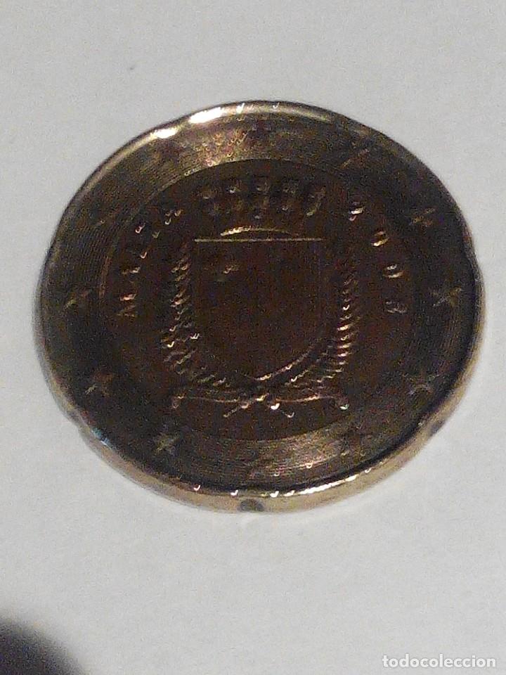 Euros: MALTA 20 CENTIMOS EURO 2008 - Foto 1