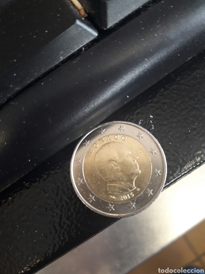 Euros: Dificil Moneda dos euros de M&oacute;naco 2015 - Foto 1