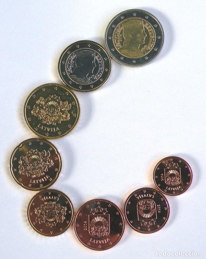 Euros: JUEGO DE EUROS DE LETONIA DE 2014 - Foto 1