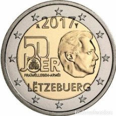 Euros: 2 EUROS CONMEMORATIVA LUXEMBURGO 2017 SERVICIO MILITAR SC. Lote 401345299
