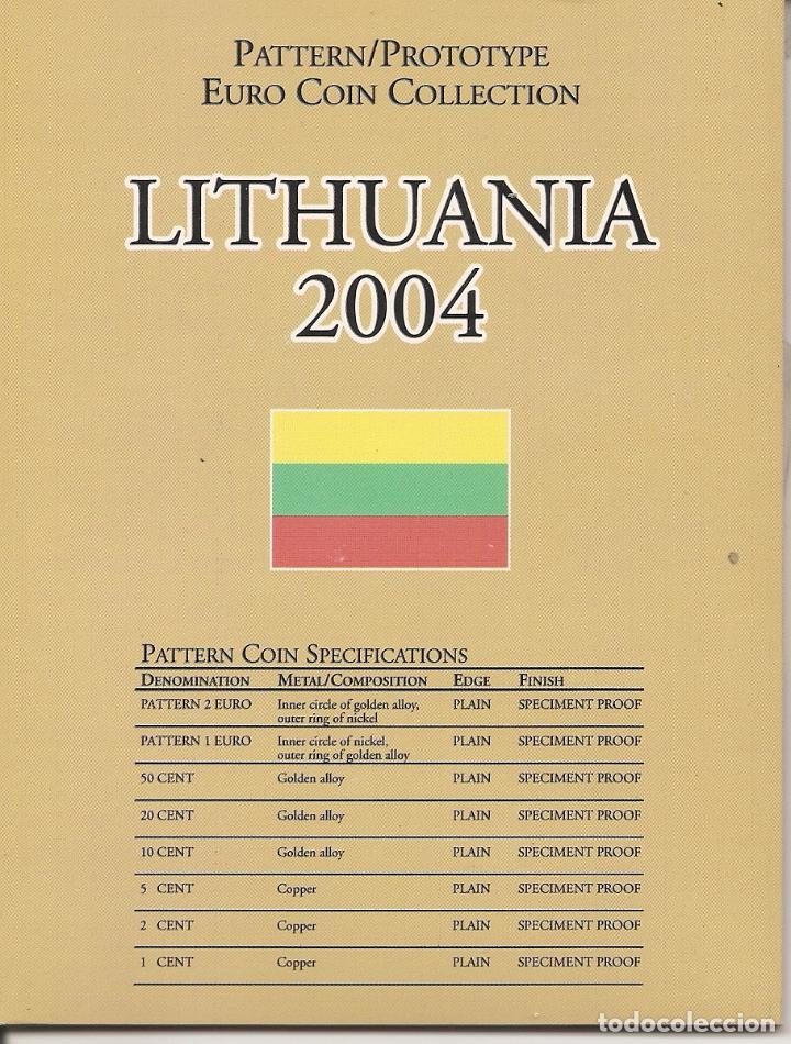 Euros: LITUANIA 2004. EUROPRUEBAS - Foto 3