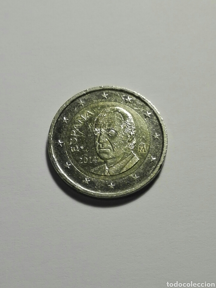 Euros: MONEDA ESPA&Ntilde;A 2 EURO 2014 - Foto 1