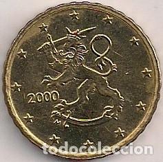 Euros: Finlandia - 10 c&eacute;ntimos 2000 - Km#101 - Foto 1