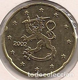 Euros: Finlandia - 20 c&eacute;ntimos 2002 - Km#102 - Foto 1