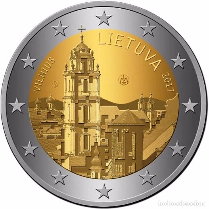 Euros: 2 euros Lituania 2017 Vilnius - Foto 1