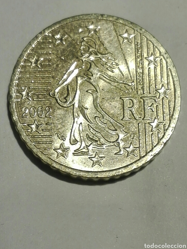 Euros: FRANCIA 50 C&Eacute;NTIMOS EURO 2002. MBC - Foto 1