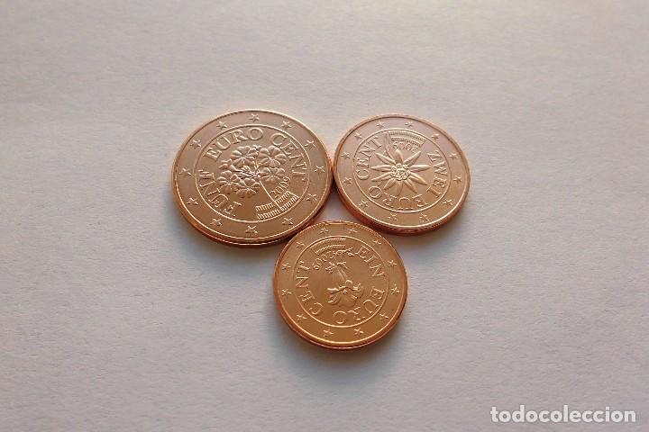 Euros: Austria 2009 1, 2 y 5 centimos SC - Foto 1