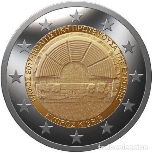 Euros: 2 euros Chipre 2017 Pafos - Foto 1