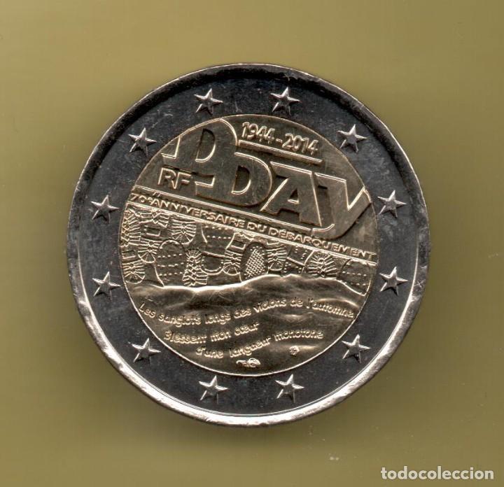 Valeur Piece 2 Euros D Day 2014