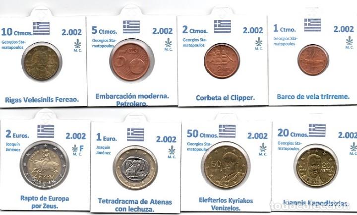 Euros: Grecia 2002, sin circular - Foto 1
